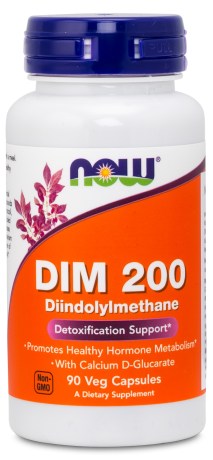 Miniatyrbild NOW DIM 200 Diindolylmethane, 90 kaps