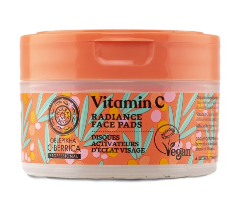 Miniatyrbild NS Oblepikha C-Berrica Radiance Face Pads, 1 st