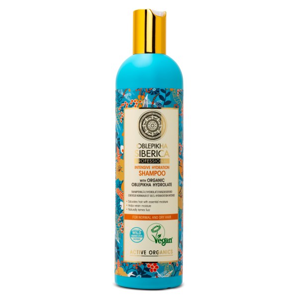 NS Oblepikha Siberica Shampoo Intensive Hydration, 400 ml