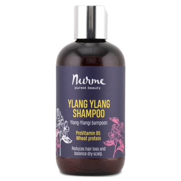 Nurme Shampoo Pro Vit B5 & Wheat Protein, 250 ml, Ylang Ylang