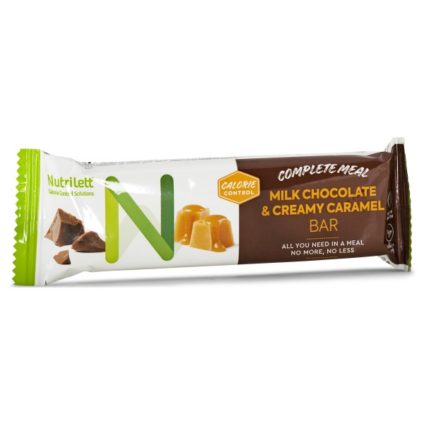 Nutrilett Bar, Milk chocolate & Creamy caramel