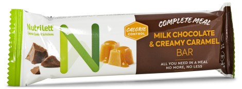Miniatyrbild Nutrilett Bar, Milk chocolate & Creamy caramel, 1 st