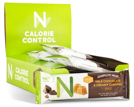 Miniatyrbild Nutrilett Bar, Milk chocolate & Creamy caramel, 15-pack