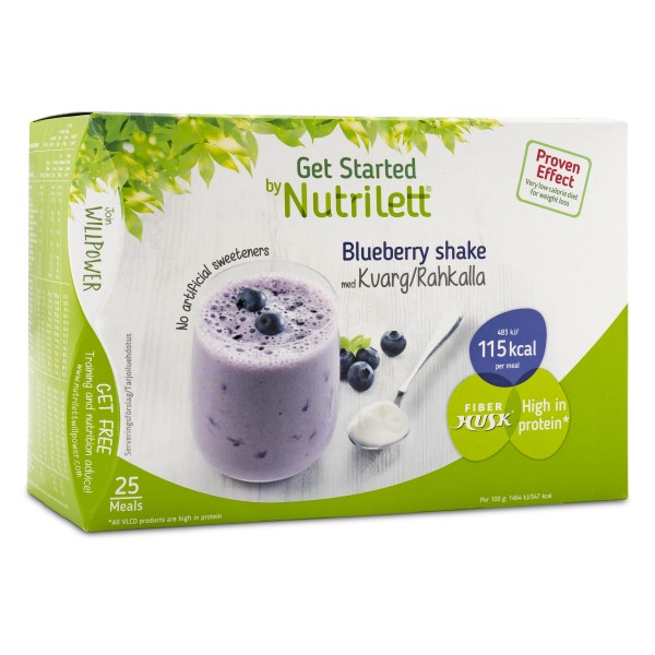 Nutrilett Kvarg Shake 25-pack 1 st Blueberry