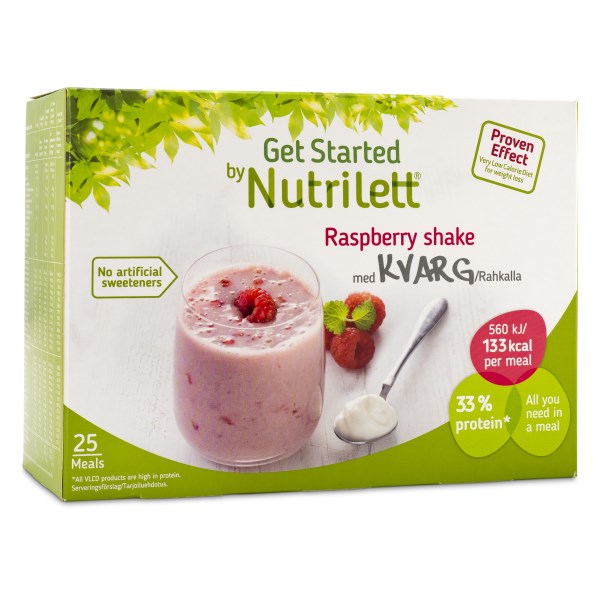 Nutrilett Kvarg Shake 25-pack 1 st Raspberry