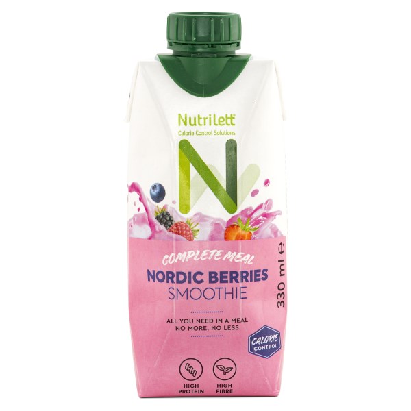 Nutrilett Less Sugar Smoothie, Nordic Berries, 1 st