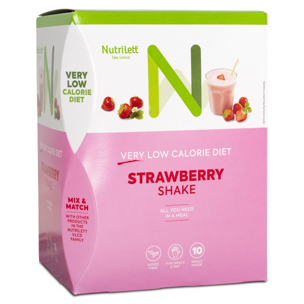 Nutrilett Quick Weightloss Shake Strawberry 10-pack