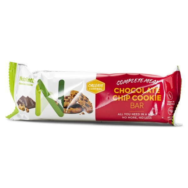 Nutrilett Smart Meal Bar, Chocolate Chip cookie, 1 st