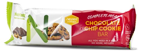 Miniatyrbild Nutrilett Smart Meal Bar, Chocolate Chip cookie, 1 st