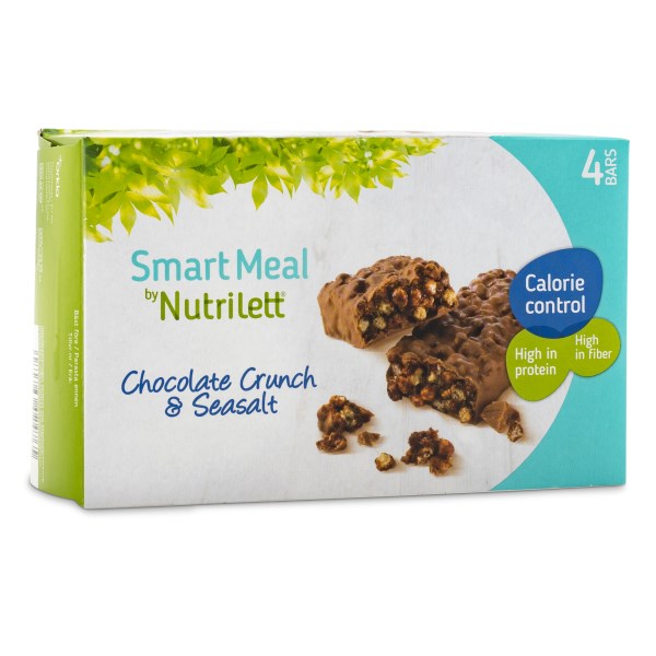 Nutrilett Smart Meal Bar 4-pack Chocolate crunch & Seasalt 4-pack