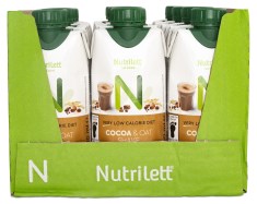 Miniatyrbild Nutrilett VLCD Shake, Cocoa & Oat, 12-pack
