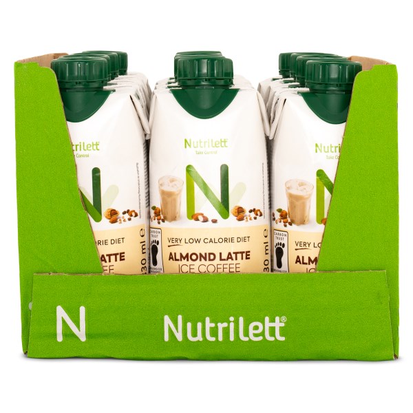 Nutrilett VLCD Shake Ice Coffee Almond Latte 12-pack
