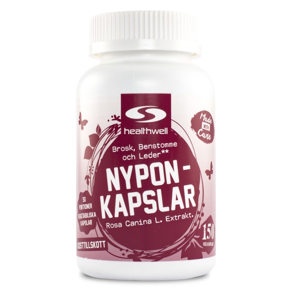 Healthwell Nyponkapslar 150 kaps