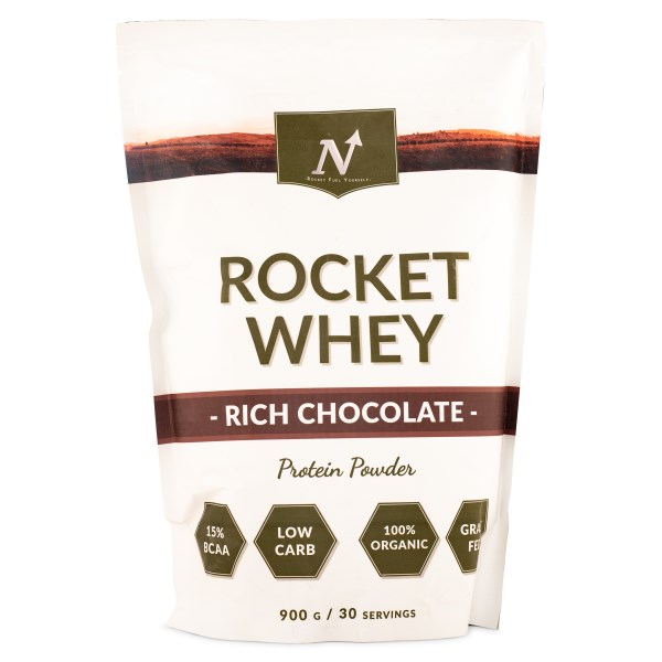 Nyttoteket Rocket Whey, Rich Chocolate, 900 g