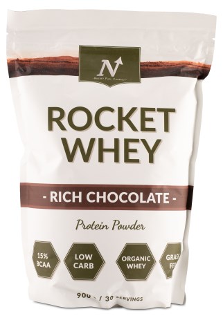Miniatyrbild Nyttoteket Rocket Whey, Rich Chocolate, 900 g
