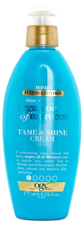 Miniatyrbild OGX Argan Extra Strenght Tame & Shine Cream, 177 ml