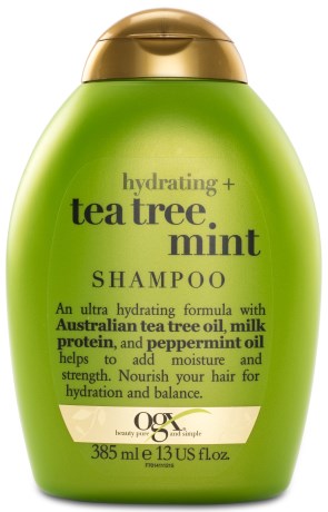 Miniatyrbild OGX Tea Tree Mint Shampoo, 385 ml