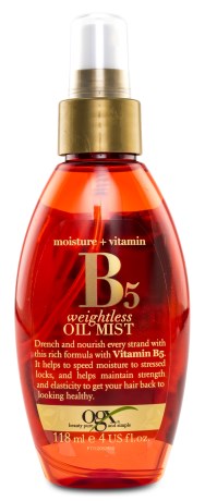 Miniatyrbild OGX Vitamin B5 Weightless Oil Mist, 118 ml