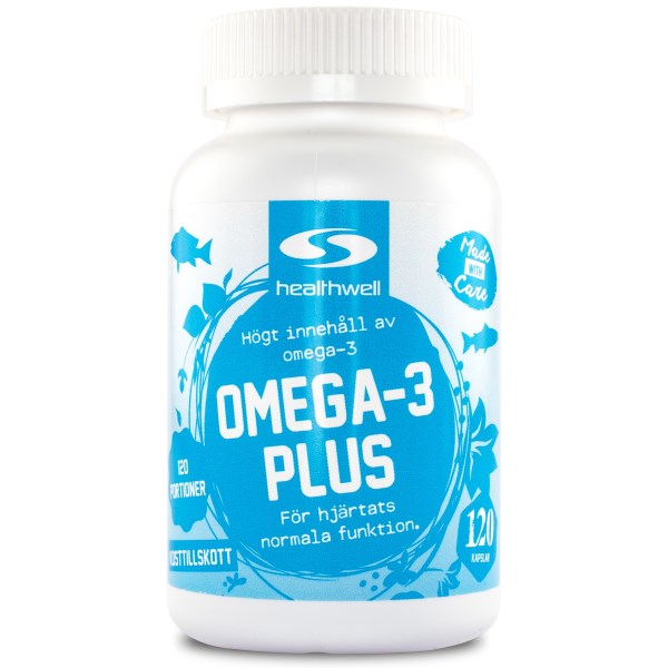 Healthwell Omega-3 Plus 120 kaps