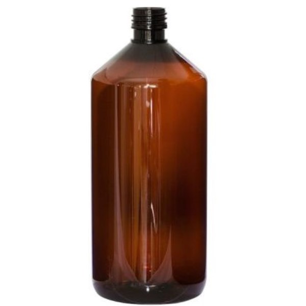 Healthwell PURE PET flaska Brun, 1000 ml