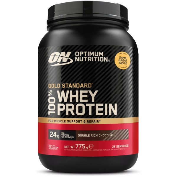 Optimum Nutrition 100% Whey Gold Standard, Choklad, 775 g