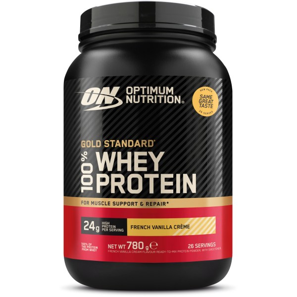 Optimum Nutrition 100% Whey Gold Standard, French Vanilla, 780 g