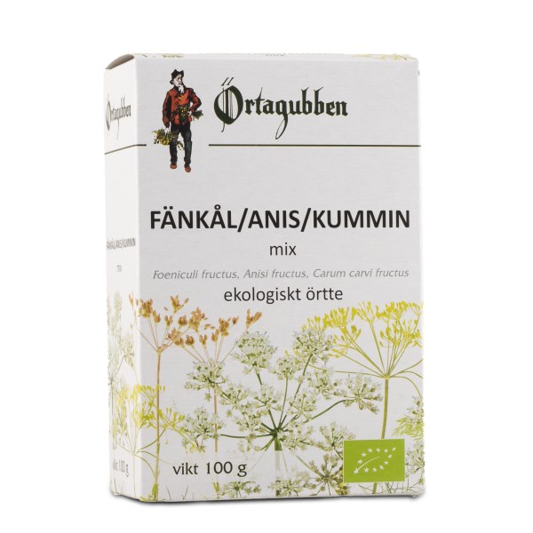 Örtagubben Fänkål/Anis/Kummin, 100 g