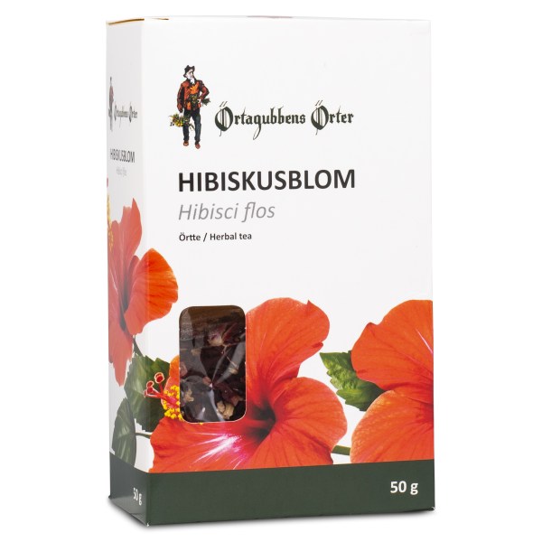 Örtagubben Hibiskusblomma, 50 g