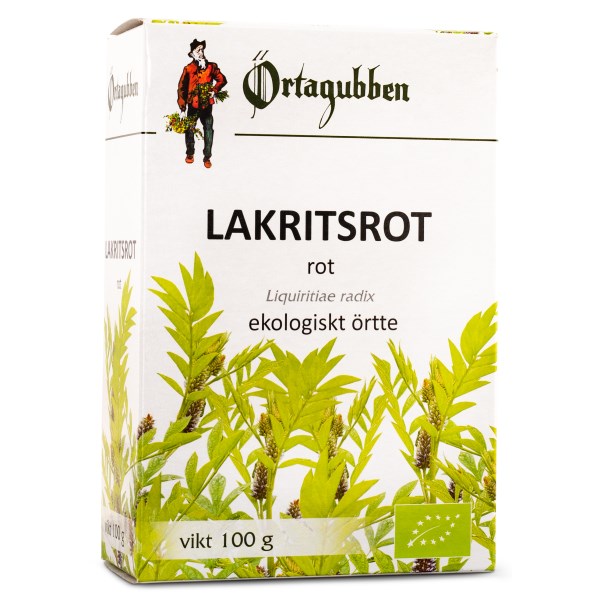 Örtagubben Lakritsrot, 100 g