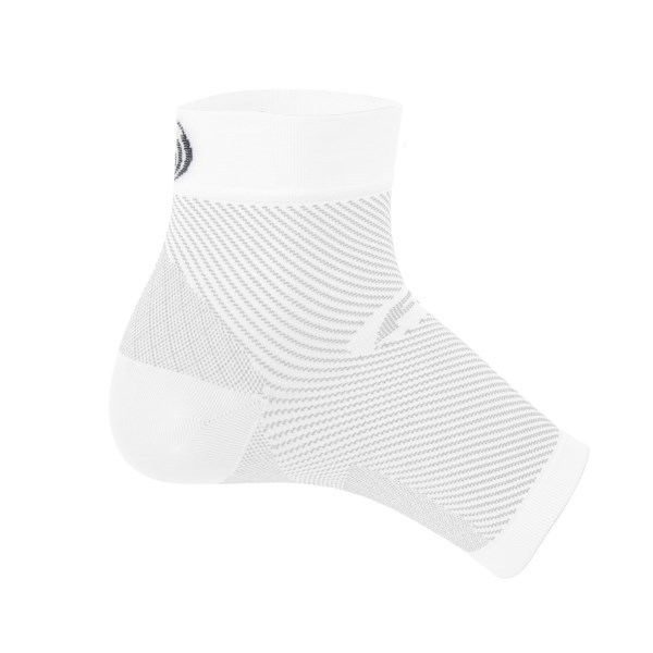 Os1 FS6 Compression Foot Sleeve, L, White