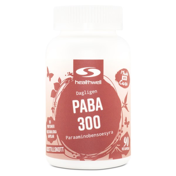 Healthwell PABA 300, 90 kaps