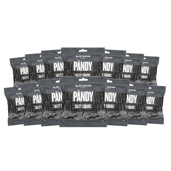 Pändy Candy, Salty Squids, 14-pack