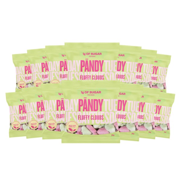 Pändy Candy, Fluffy Clouds, 14-pack