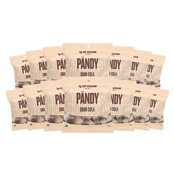 Pändy Candy, Sour Cola, 14-pack