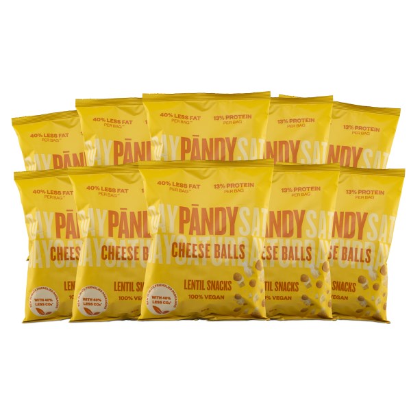 Pändy Linschips, Cheese Balls, 10-pack