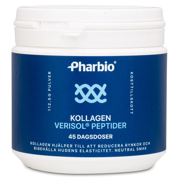Pharbio Kollagen Verisol Peptider Pulver, Neutral, 112,5 gr