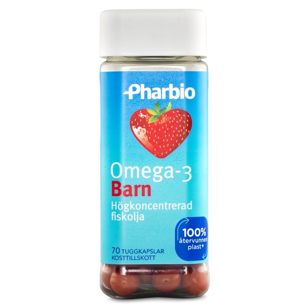 Pharbio Omega-3 Barn 70 kaps