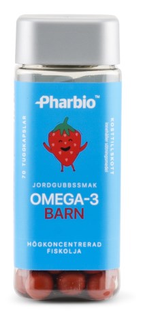 Miniatyrbild Pharbio Omega-3 Barn, 70 kaps