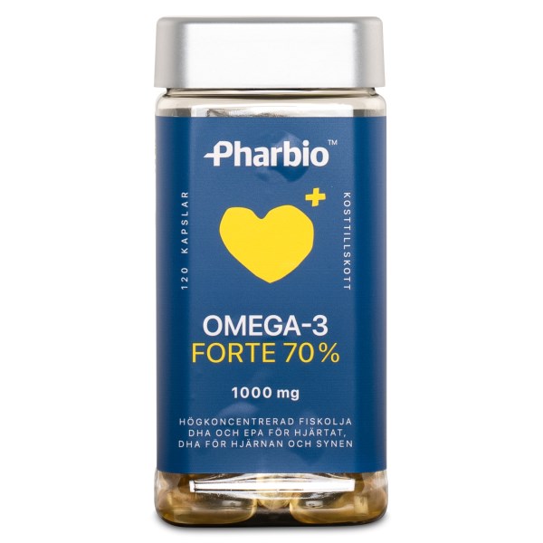 Pharbio Omega-3 Forte, 120 kaps