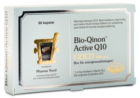 Miniatyrbild Pharma Nord Bio-Qinon Active Q10 Gold , 60 kaps