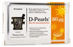 Miniatyrbild Pharma Nord D-Pearls 80 Ug, 80 kaps