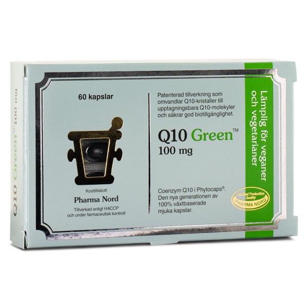 Pharma Nord Q10 Green 100 mg, 60 kaps