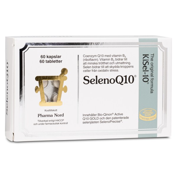 Pharma Nord SelenoQ10, 60 kaps + 60 tabl