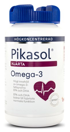 Miniatyrbild Pikasol Hjrta Omega-3, 120 kaps
