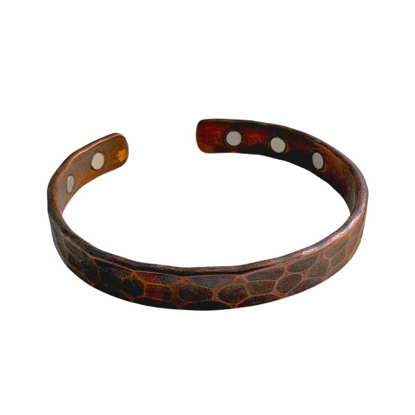 Prio Vitality Armband Koppar Hamrad, One size
