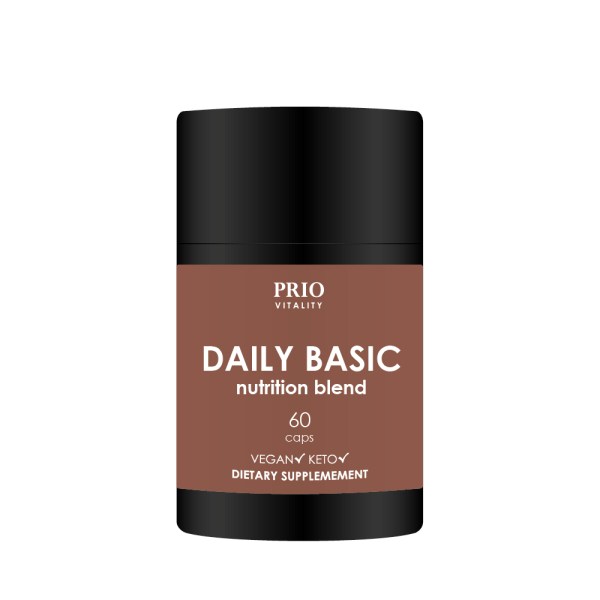 Prio Vitality Daily Basic, 60 kaps