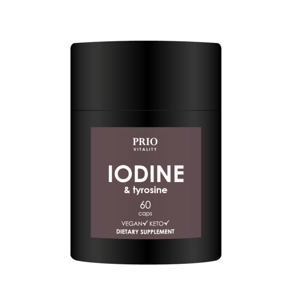 Prio Vitality Iodine & Tyrosine, 60 kaps