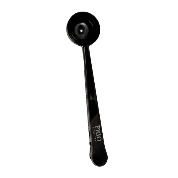 Prio Vitality Måttsked med Clip 15 ml, 1 st, Black