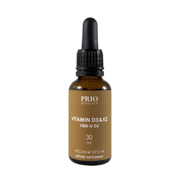 Prio Vitality Vitamin D3 & K2, 30 ml