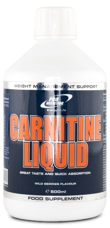 Miniatyrbild Pro Nutrition Carnitine Liquid, Blbr, 500ml